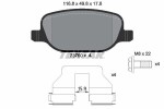 TEXTAR Piduriklotsi komplekt,  ketaspidur 2376001