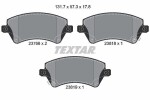 TEXTAR Piduriklotsi komplekt,  ketaspidur Q+ 2376601