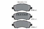 TEXTAR Piduriklotsi komplekt,  ketaspidur 2378001