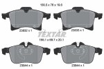 TEXTAR Piduriklotsi komplekt,  ketaspidur Q+ 2383201