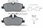 TEXTAR Piduriklotsi komplekt,  ketaspidur Q+ 2391508