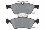 TEXTAR Piduriklotsi komplekt,  ketaspidur Q+ 2392201