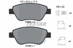 TEXTAR Piduriklotsi komplekt, ketaspidur Q+ 2398202