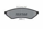TEXTAR Piduriklotsi komplekt,  ketaspidur 2399401