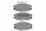 TEXTAR Piduriklotsi komplekt,  ketaspidur 2406801