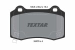 TEXTAR Piduriklotsi komplekt,  ketaspidur Q+ 2407601