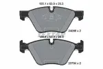 TEXTAR Piduriklotsi komplekt,  ketaspidur Q+ 2409601