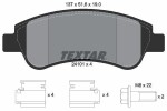TEXTAR Piduriklotsi komplekt,  ketaspidur Q+ 2410101