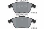 TEXTAR Piduriklotsi komplekt,  ketaspidur Q+ 2412301