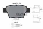 TEXTAR Piduriklotsi komplekt,  ketaspidur Q+ 2415001