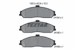TEXTAR  Piduriklotsi komplekt,ketaspidur 2419401