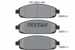 TEXTAR Piduriklotsi komplekt,  ketaspidur Q+ 2425001