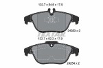 TEXTAR Piduriklotsi komplekt, ketaspidur Q+ 2425301