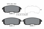 TEXTAR Piduriklotsi komplekt,  ketaspidur 2428001