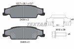 TEXTAR Piduriklotsi komplekt,  ketaspidur Q+ 2430402