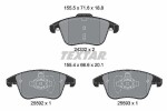 TEXTAR Piduriklotsi komplekt,  ketaspidur Q+ 2433205