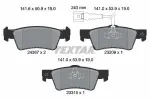TEXTAR Piduriklotsi komplekt,  ketaspidur Q+ 2436704