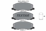 TEXTAR  Piduriklotsi komplekt,ketaspidur 2441801