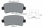 TEXTAR Piduriklotsi komplekt,  ketaspidur Q+ 2442101