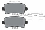 TEXTAR Piduriklotsi komplekt,  ketaspidur Q+ 2442102