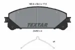 TEXTAR Piduriklotsi komplekt,  ketaspidur 2445201