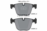 TEXTAR Piduriklotsi komplekt,  ketaspidur Q+ 2445801