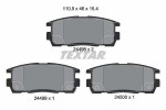 TEXTAR Piduriklotsi komplekt,  ketaspidur Q+ 2449801
