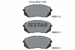 TEXTAR Piduriklotsi komplekt,  ketaspidur Q+ 2450101