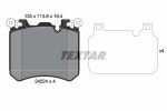 TEXTAR Piduriklotsi komplekt,  ketaspidur Q+ 2452401