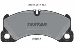 TEXTAR Piduriklotsi komplekt,  ketaspidur 2455301