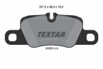 TEXTAR Piduriklotsi komplekt,  ketaspidur 2455402