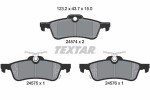 TEXTAR Piduriklotsi komplekt,  ketaspidur Q+ 2457401