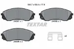TEXTAR Piduriklotsi komplekt,  ketaspidur Q+ 2459701