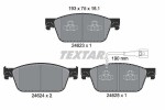 TEXTAR Piduriklotsi komplekt,  ketaspidur Q+ 2462301