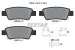 TEXTAR Piduriklotsi komplekt,  ketaspidur Q+ 2463501