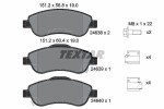 TEXTAR  Piduriklotsi komplekt,ketaspidur Q+ 2463801