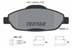 TEXTAR Piduriklotsi komplekt,  ketaspidur Q+ 2466001