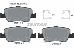 TEXTAR Piduriklotsi komplekt,  ketaspidur Q+ 2466401