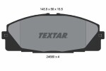 TEXTAR Piduriklotsi komplekt,  ketaspidur 2468001