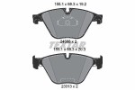 TEXTAR  Piduriklotsi komplekt,ketaspidur Q+ 2468801
