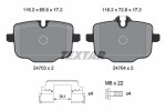 TEXTAR Piduriklotsi komplekt,  ketaspidur Q+ 2470303