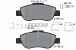 TEXTAR Piduriklotsi komplekt,  ketaspidur Q+ 2476401
