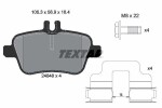 TEXTAR Piduriklotsi komplekt,  ketaspidur Q+ 2484803