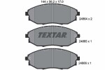 TEXTAR Piduriklotsi komplekt,  ketaspidur 2486401