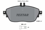 TEXTAR Piduriklotsi komplekt,  ketaspidur Q+ 2486901