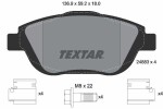 TEXTAR Piduriklotsi komplekt,  ketaspidur Q+ 2488301