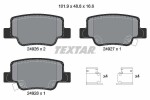 TEXTAR Piduriklotsi komplekt,  ketaspidur Q+ 2492601