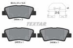 TEXTAR Piduriklotsi komplekt,  ketaspidur Q+ 2493401