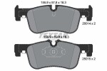 TEXTAR Piduriklotsi komplekt,  ketaspidur Q+ 2501401