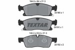 TEXTAR Piduriklotsi komplekt,  ketaspidur Q+ 2519001
